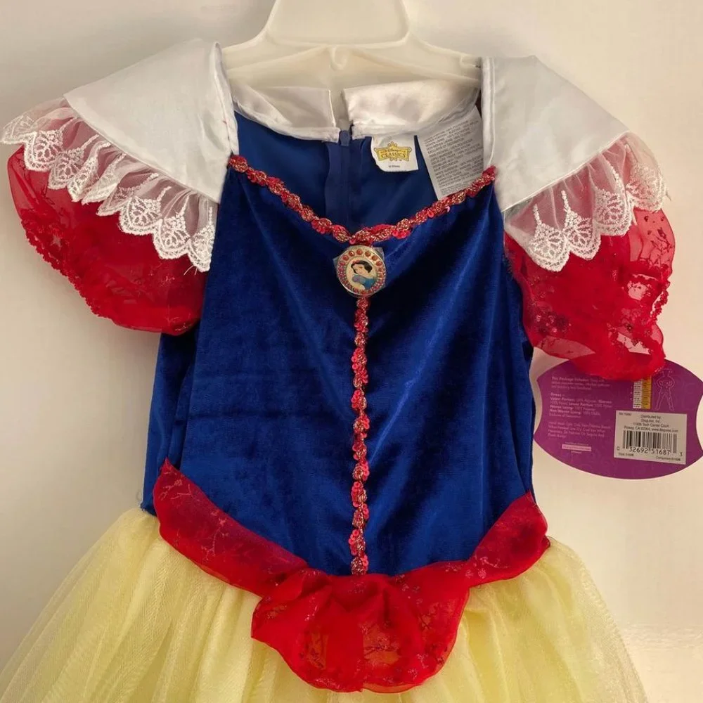Disney Princess Snow White Deluxe Costume by Disguise - Size 7-10 Girls – NWT - Picture 3 of 15